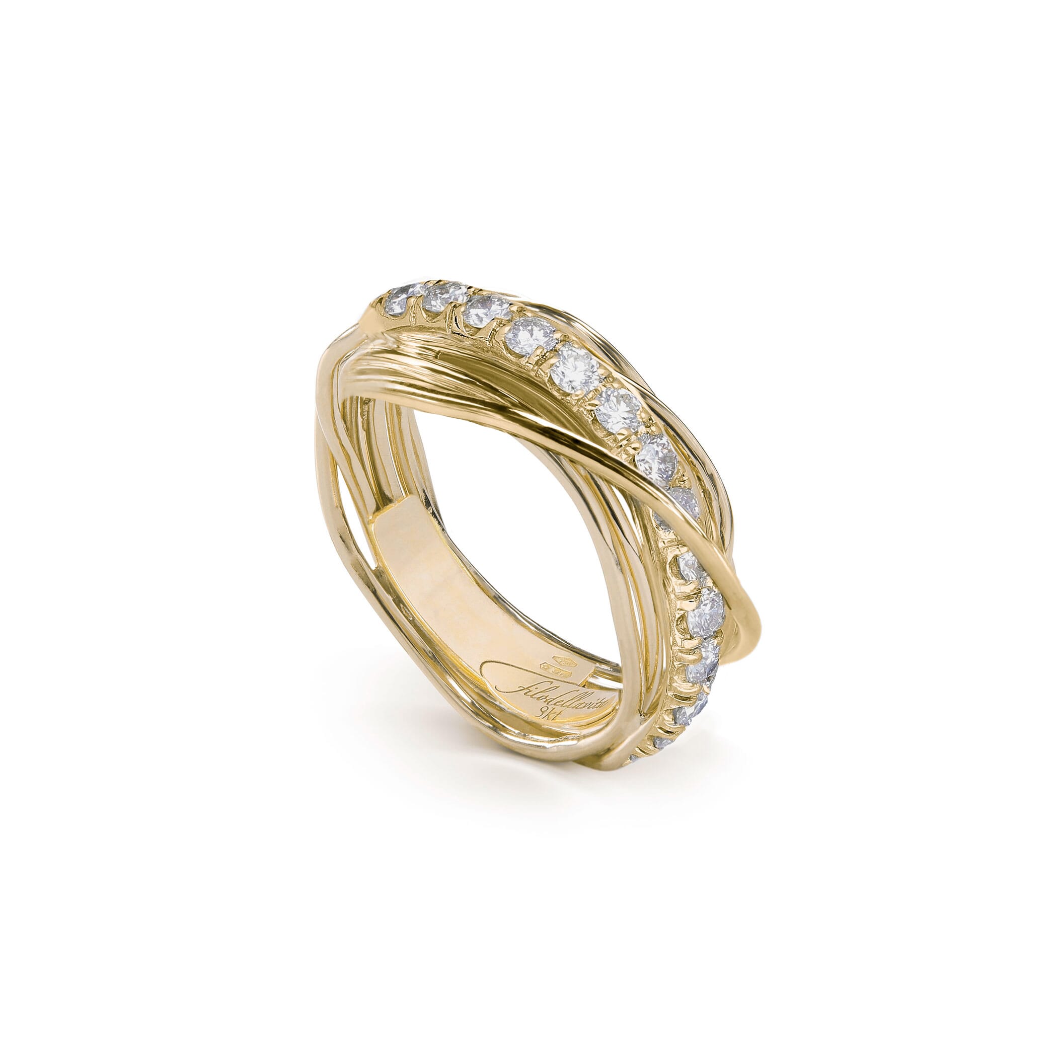 Anello Filodellavita Prezioso Collection - AN112GBT