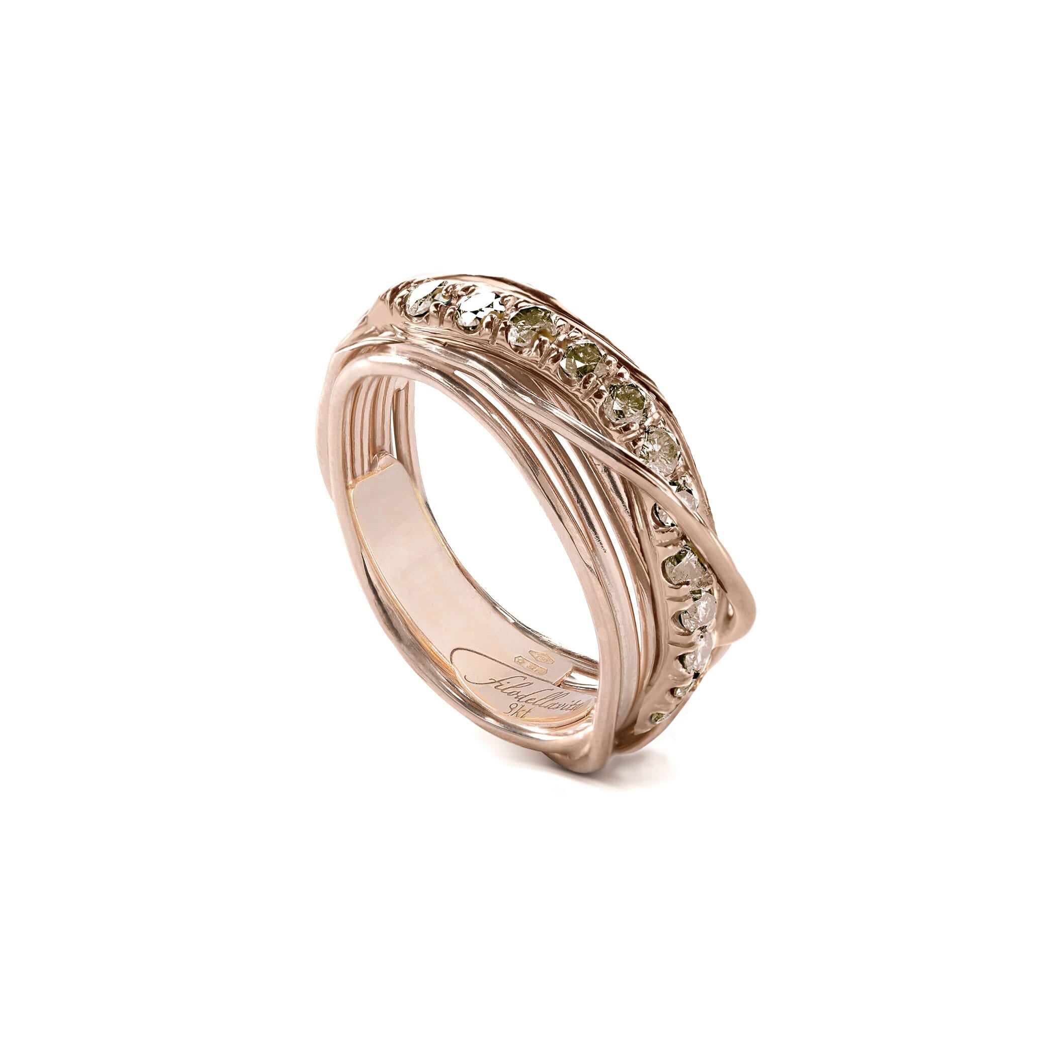 Anello Filodellavita Prezioso Collection - AN112RBR