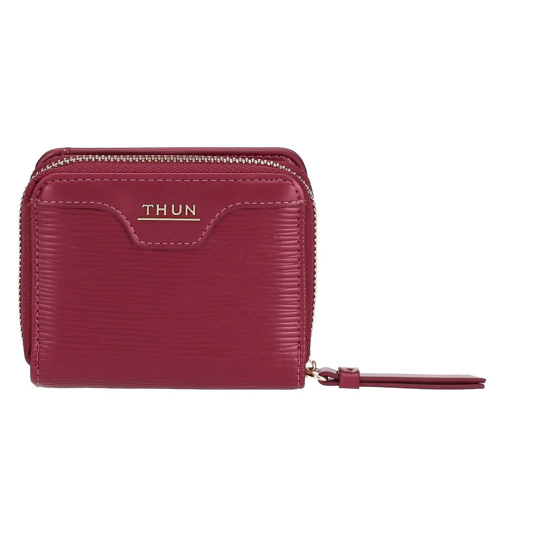 Thun Portafoglio in ecopelle piccolo, cherry - T10785647P00