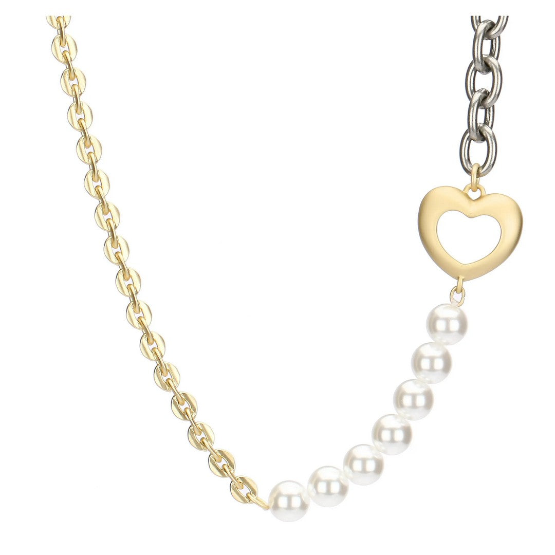Thun Collana con cuore e perle - T10813209P00