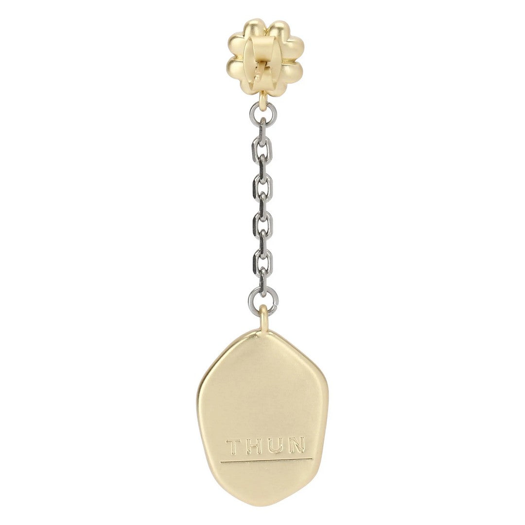 Thun Orecchini pendenti con pietra ceramica e quadrifoglio - T10791214P00