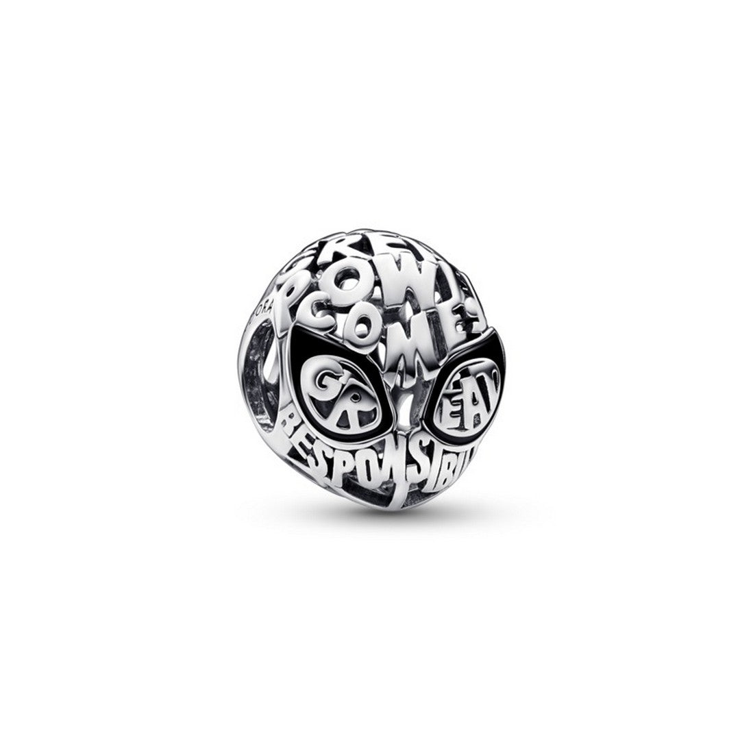 Charm Donna Pandora Marvel, Spider-Man, Maschera - 792351C01 - Gioielleria De Patto