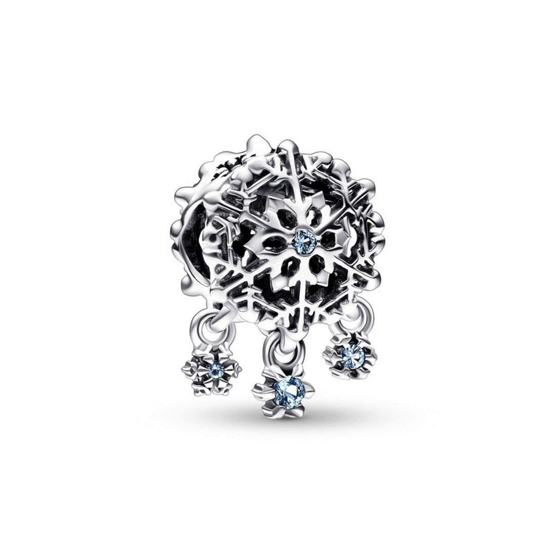 Charm Donna Pandora Fiocco di Neve Ghiacciato - 792367C01 - Gioielleria De Patto