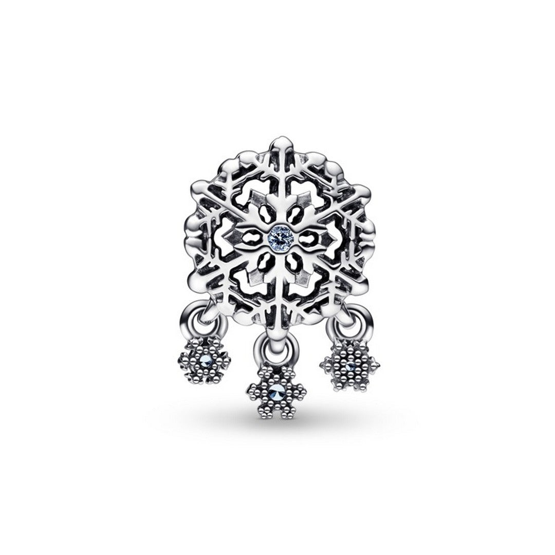 Charm Donna Pandora Fiocco di Neve Ghiacciato - 792367C01 - Gioielleria De Patto