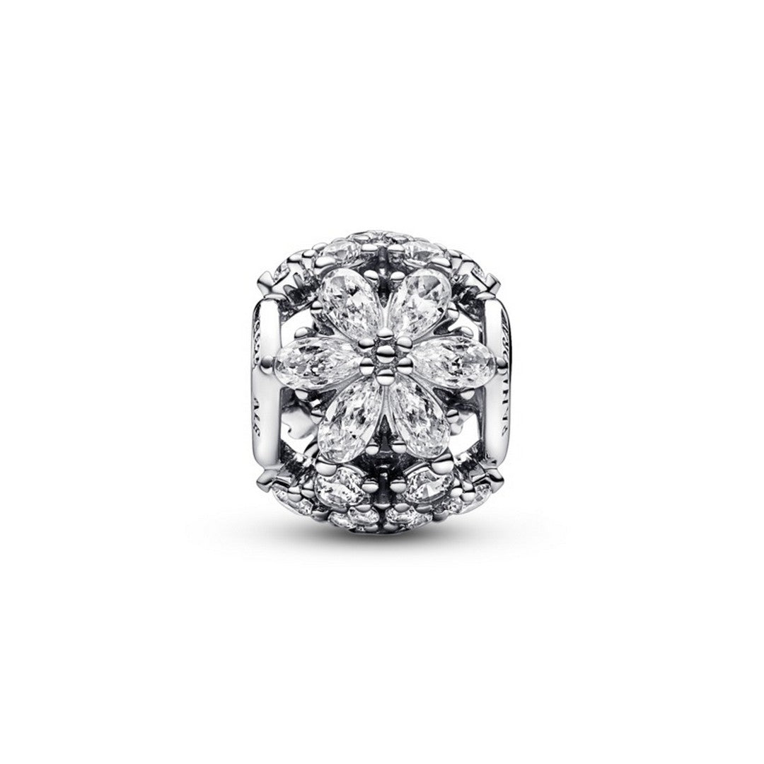 Charm Donna Pandora Openwork Herbarium Fiori Luminosi - 792383C01 - Gioielleria De Patto