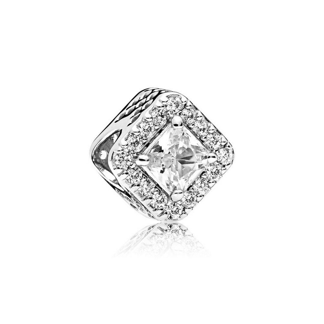 Charm Donna Pandora Punto Luce Quadrato - 796206CZ - Gioielleria De Patto
