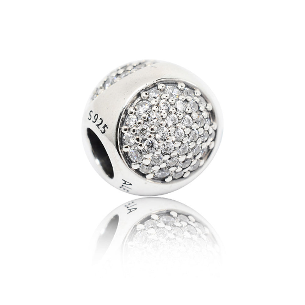 Charm Donna Pandora Goccia Scintillante in Pavé - 796214CZ - Gioielleria De Patto