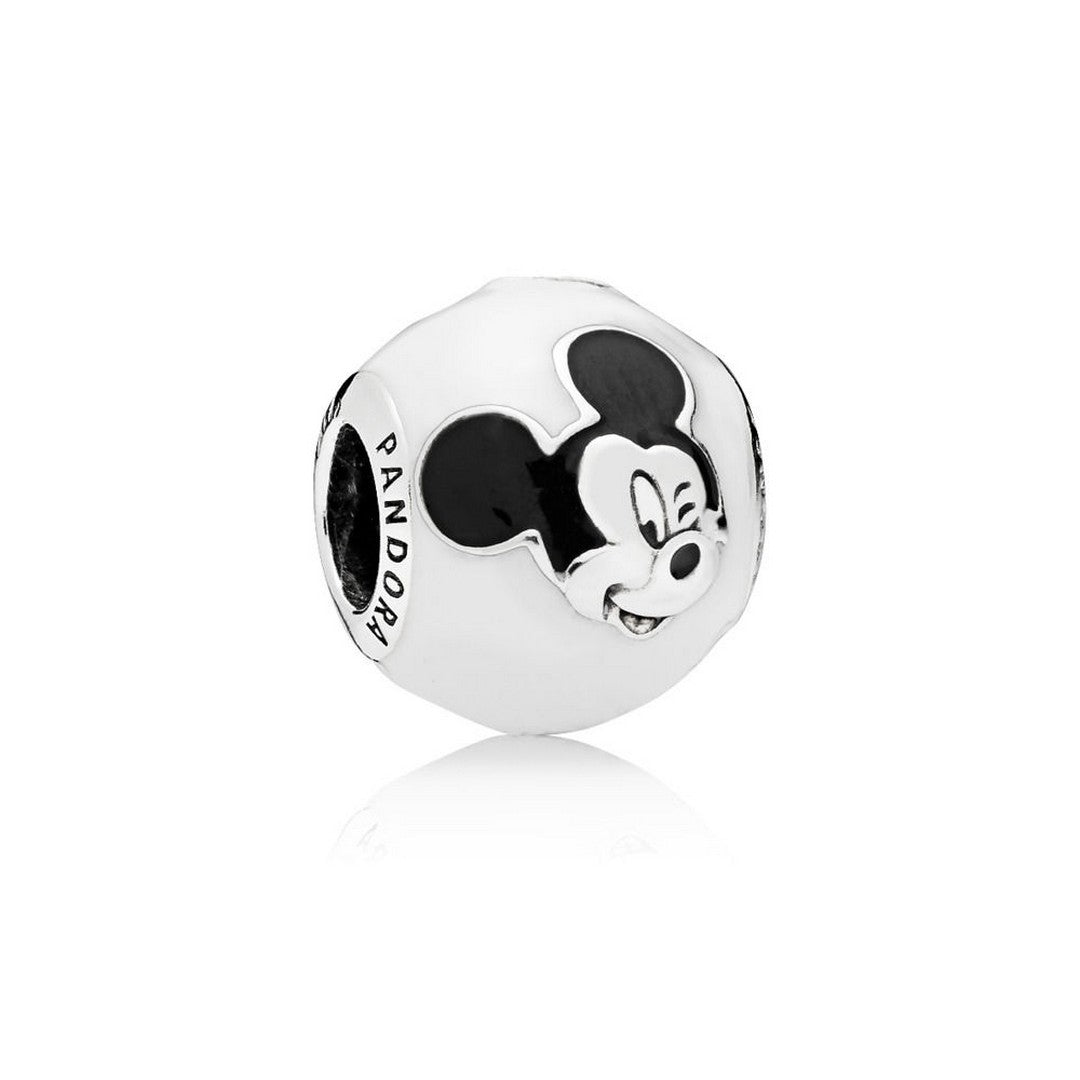 Charm Donna Pandora Disney, Mickey Mouse Sorridente - 796339ENMX - Gioielleria De Patto