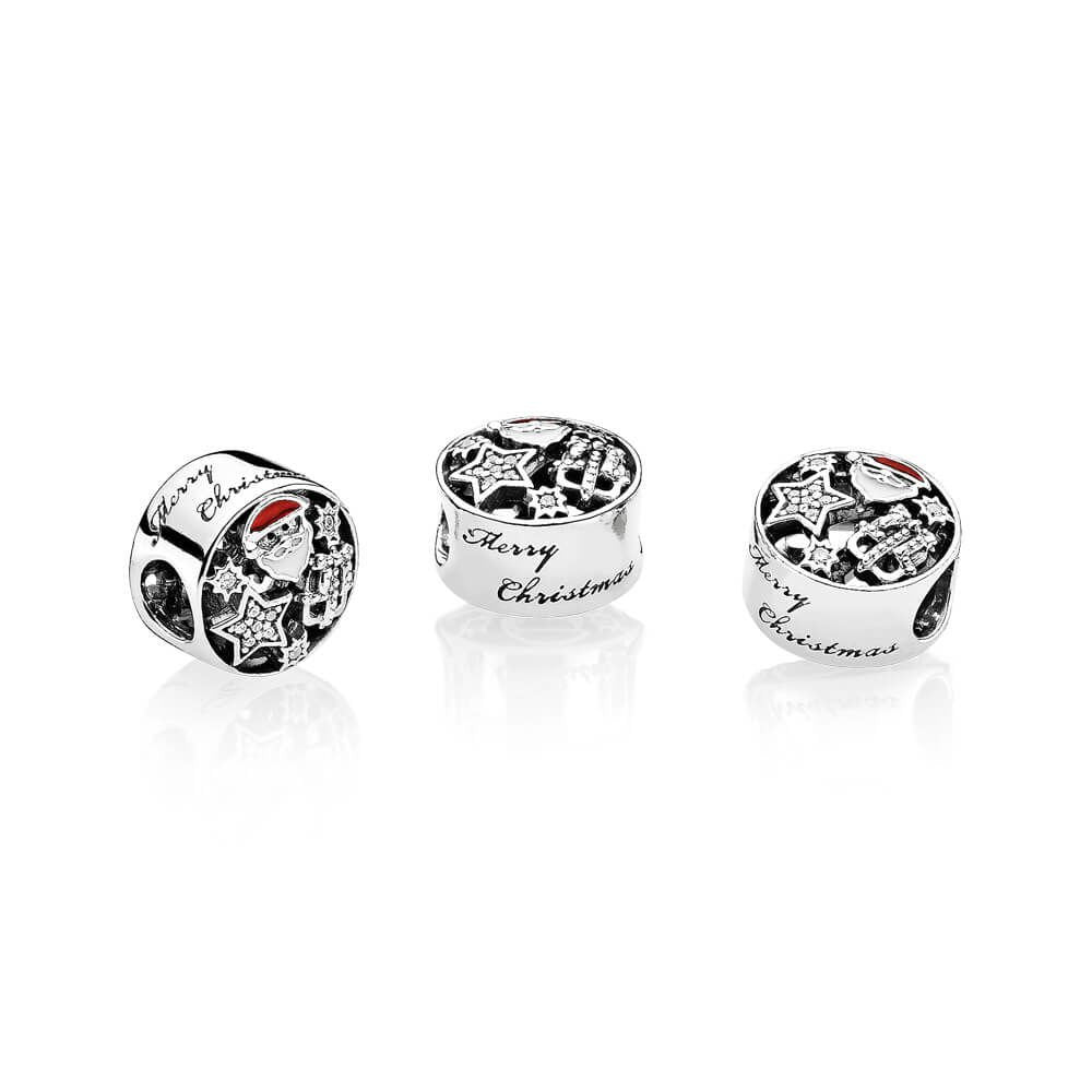 Charm Donna Pandora Gioia del Natale - 796364CZ - Gioielleria De Patto