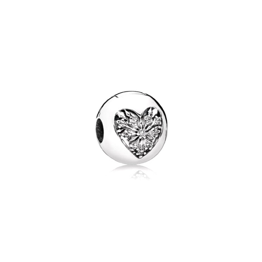 Charm Donna Pandora Cuore d'Inverno - 796388CZ - Gioielleria De Patto