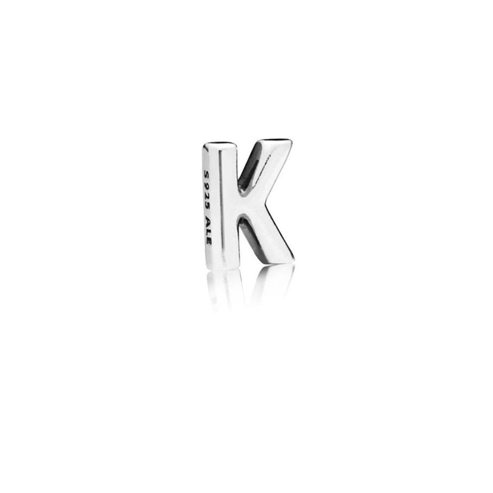 Charm Donna Pandora Piccola Lettera K - 797329 - Gioielleria De Patto