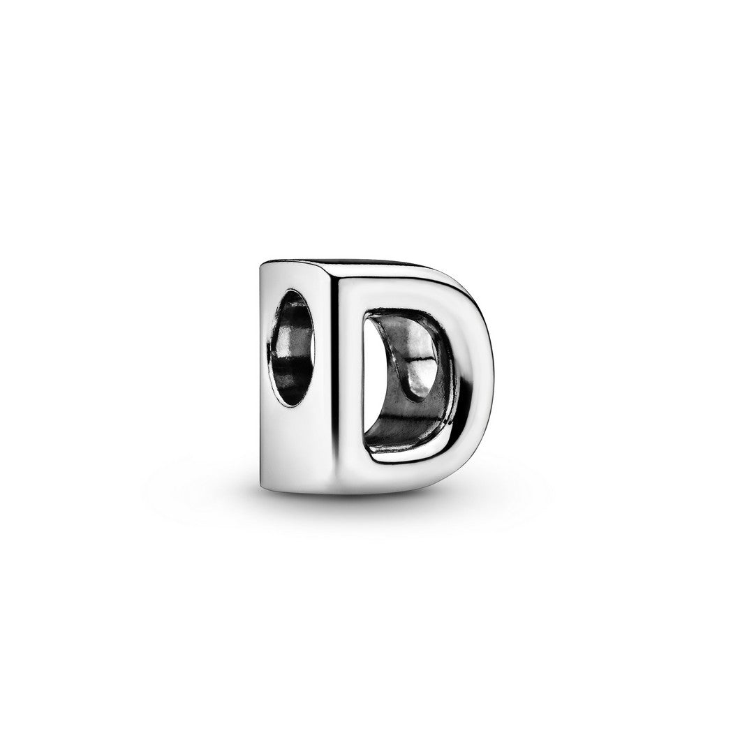 Charm Donna Pandora Lettera D - 797458 - Gioielleria De Patto