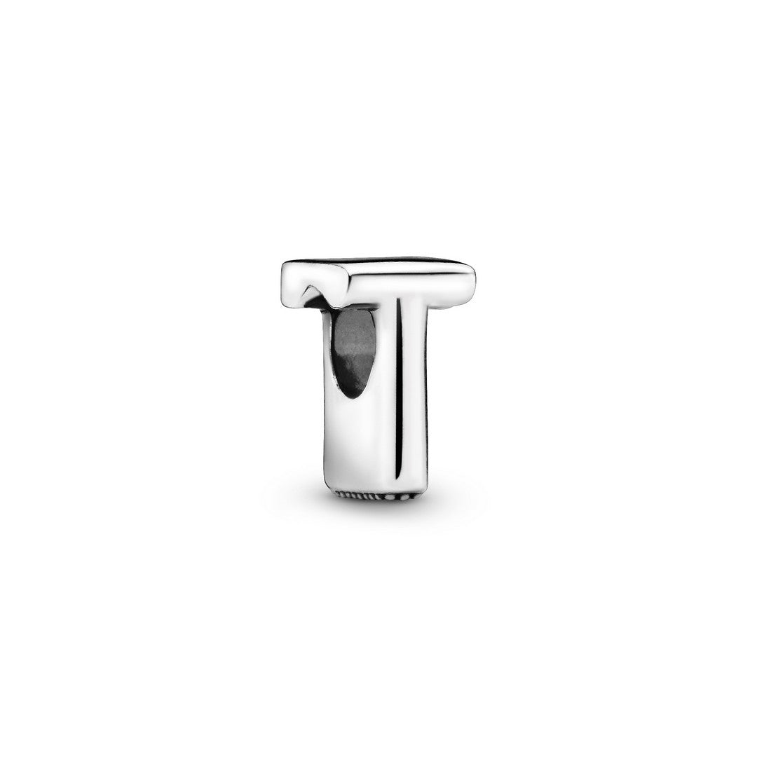 Charm Donna Pandora Lettera T - 797474 - Gioielleria De Patto