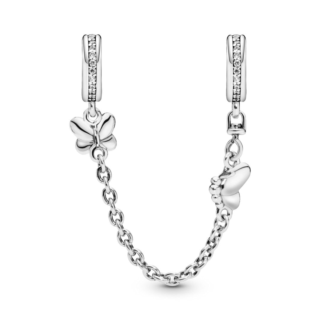 Catena di Sicrezza Donna Pandora Farfalle - 797865CZ - Gioielleria De Patto