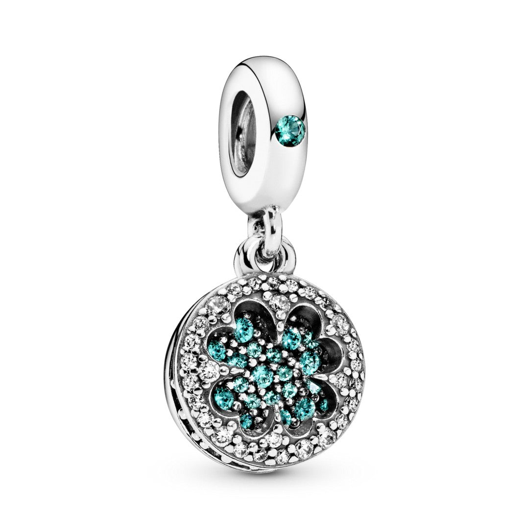 Pendente Donna Pandora Quadrifoglio Verde - 797906NRGMX - Gioielleria De Patto