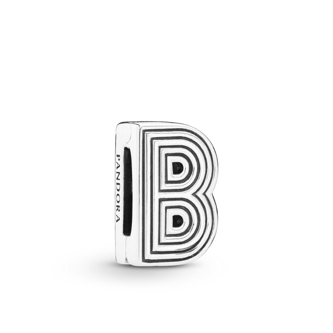 Charm Donna Pandora Lettera B Reflexions - 798198 - Gioielleria De Patto