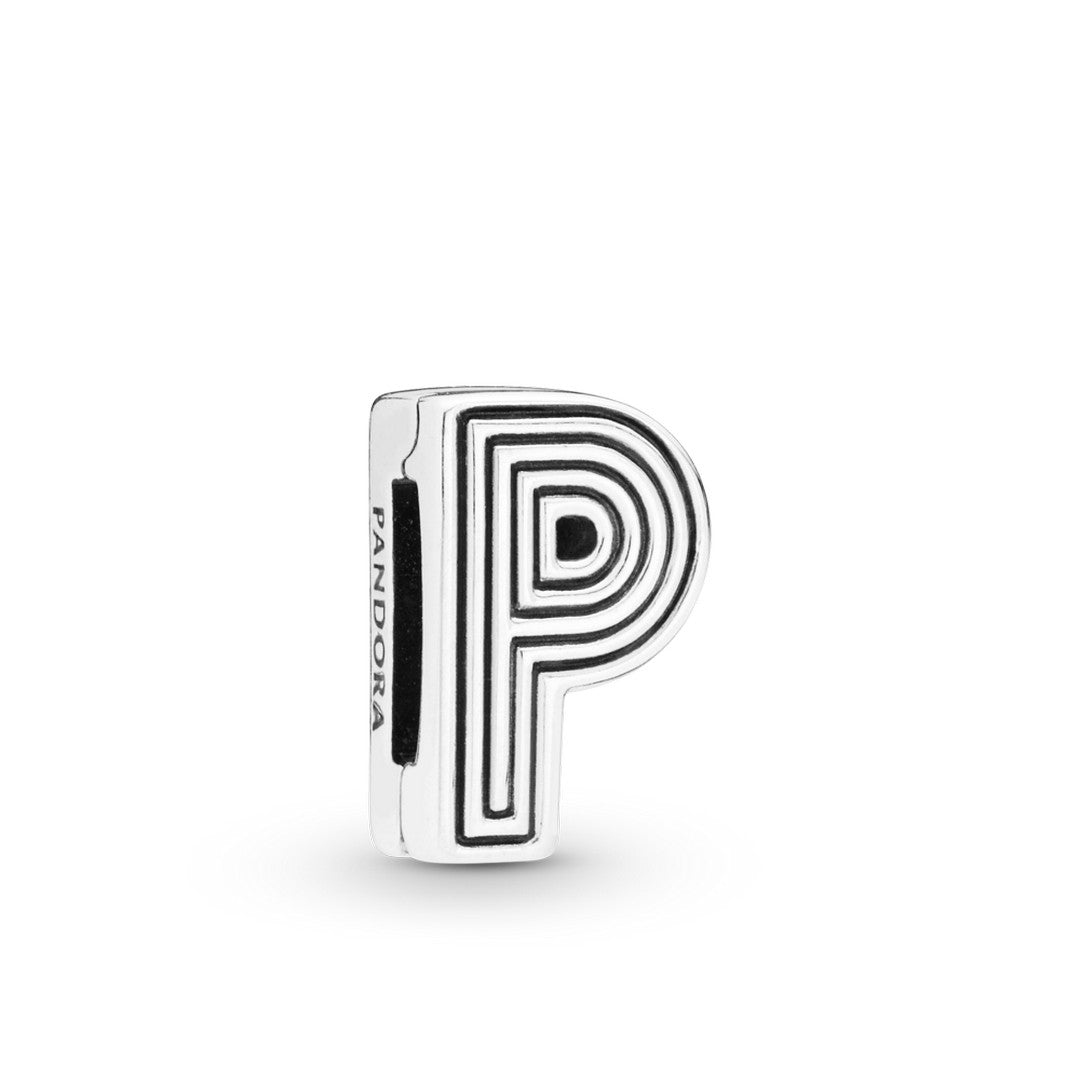 Charm Donna Pandora Lettera P Reflexions - 798212 - Gioielleria De Patto