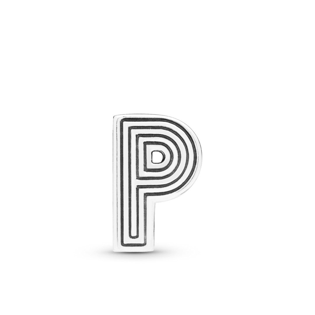 Charm Donna Pandora Lettera P Reflexions - 798212 - Gioielleria De Patto