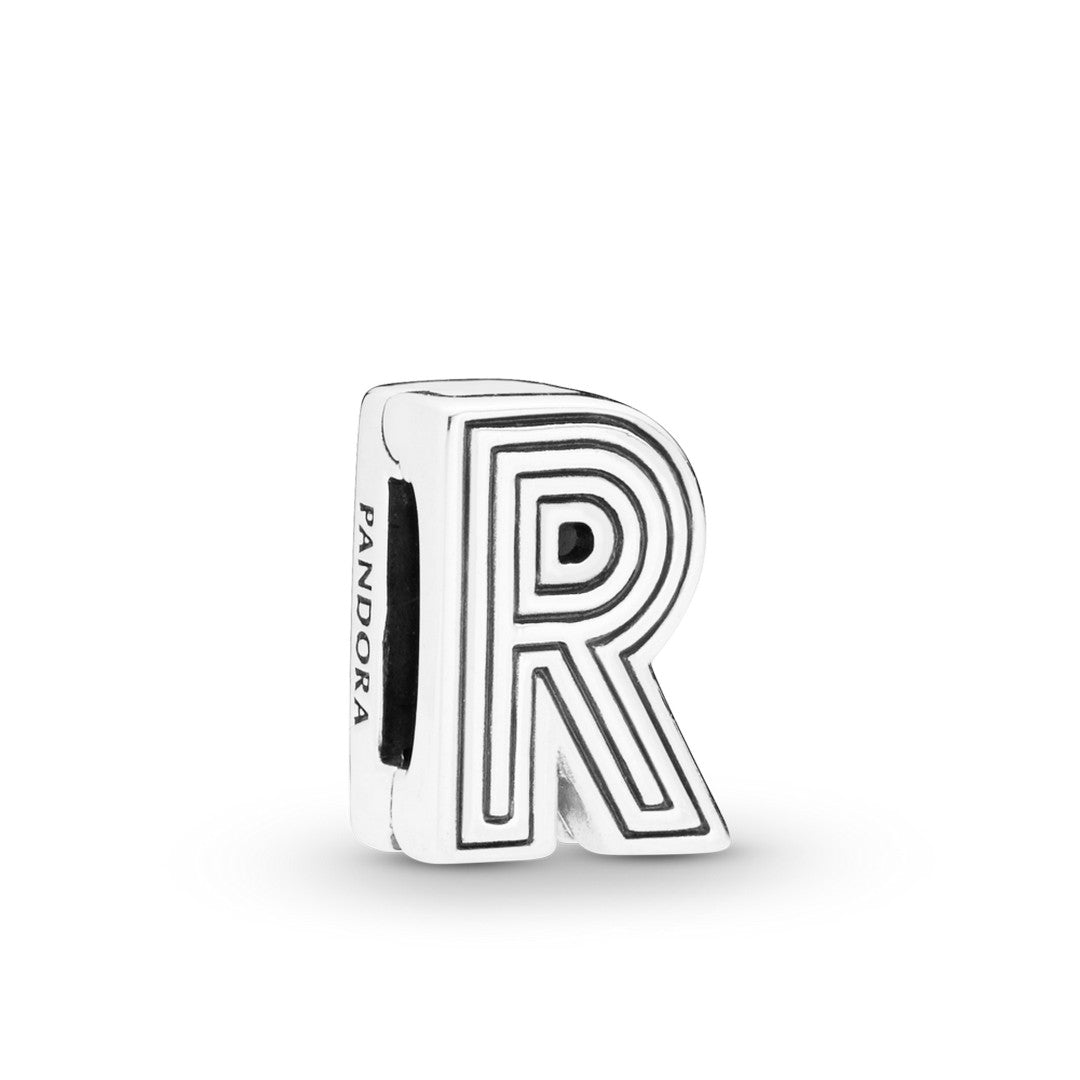 Charm Donna Pandora Lettera R Reflexions - 798214 - Gioielleria De Patto