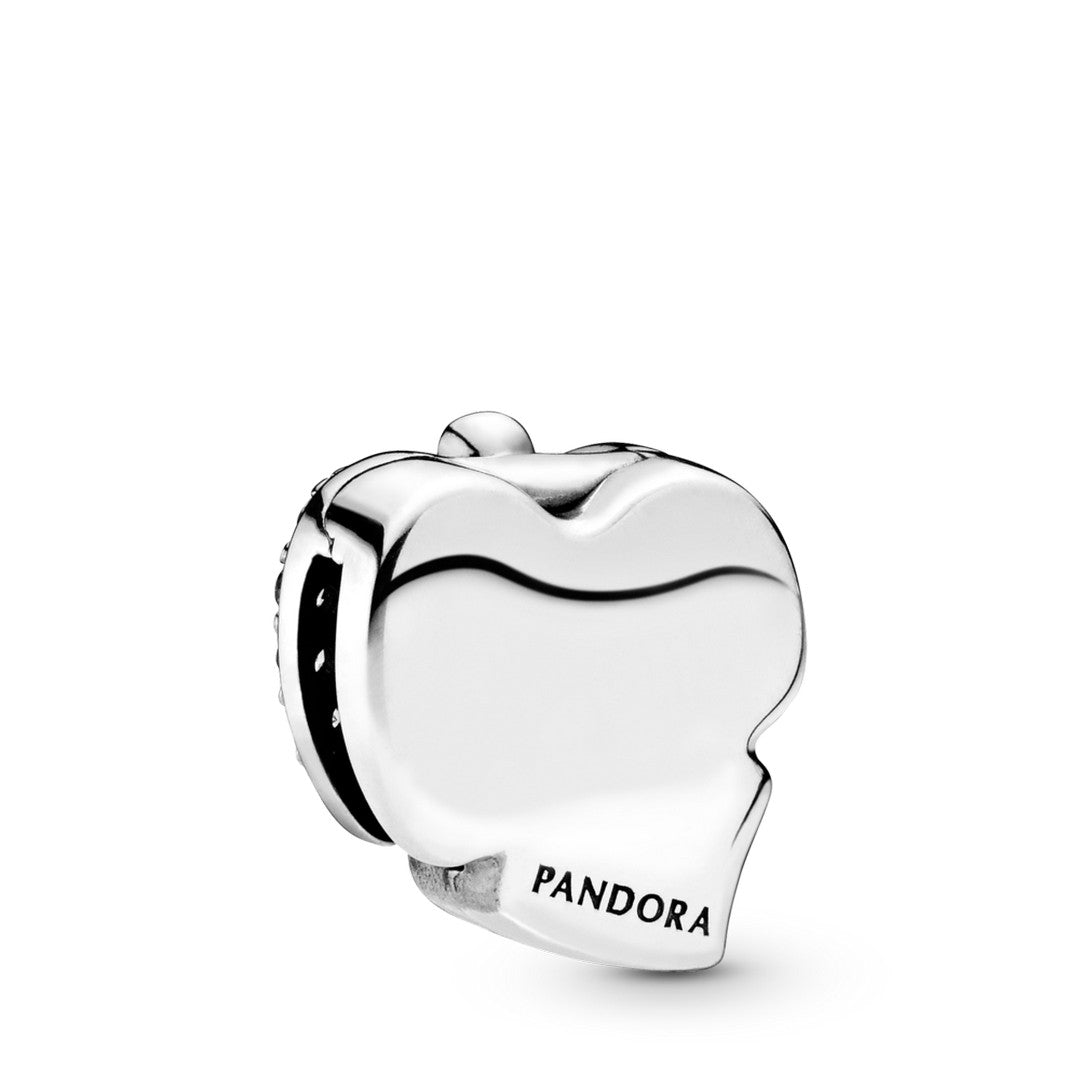 Charm Donna Pandora Foglia Scintillante - 798293CZ - Gioielleria De Patto