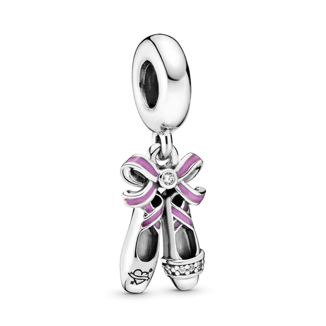 Pendente Donna Pandora Scarpette da Ballerina - 798339CZ - Gioielleria De Patto