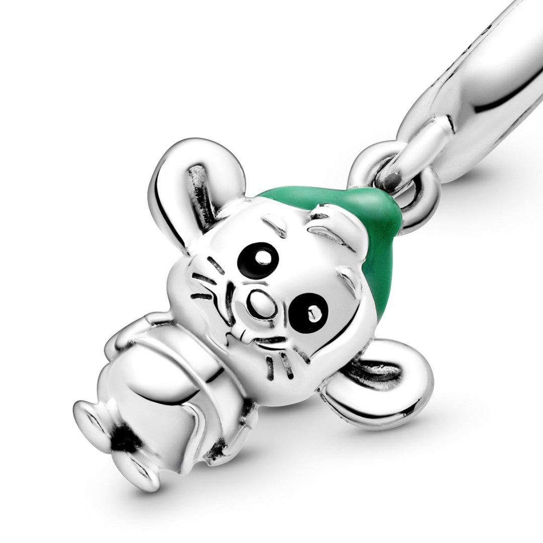 Charm Donna Pandora Disney, Gus il Topo - 798849C01 - Gioielleria De Patto
