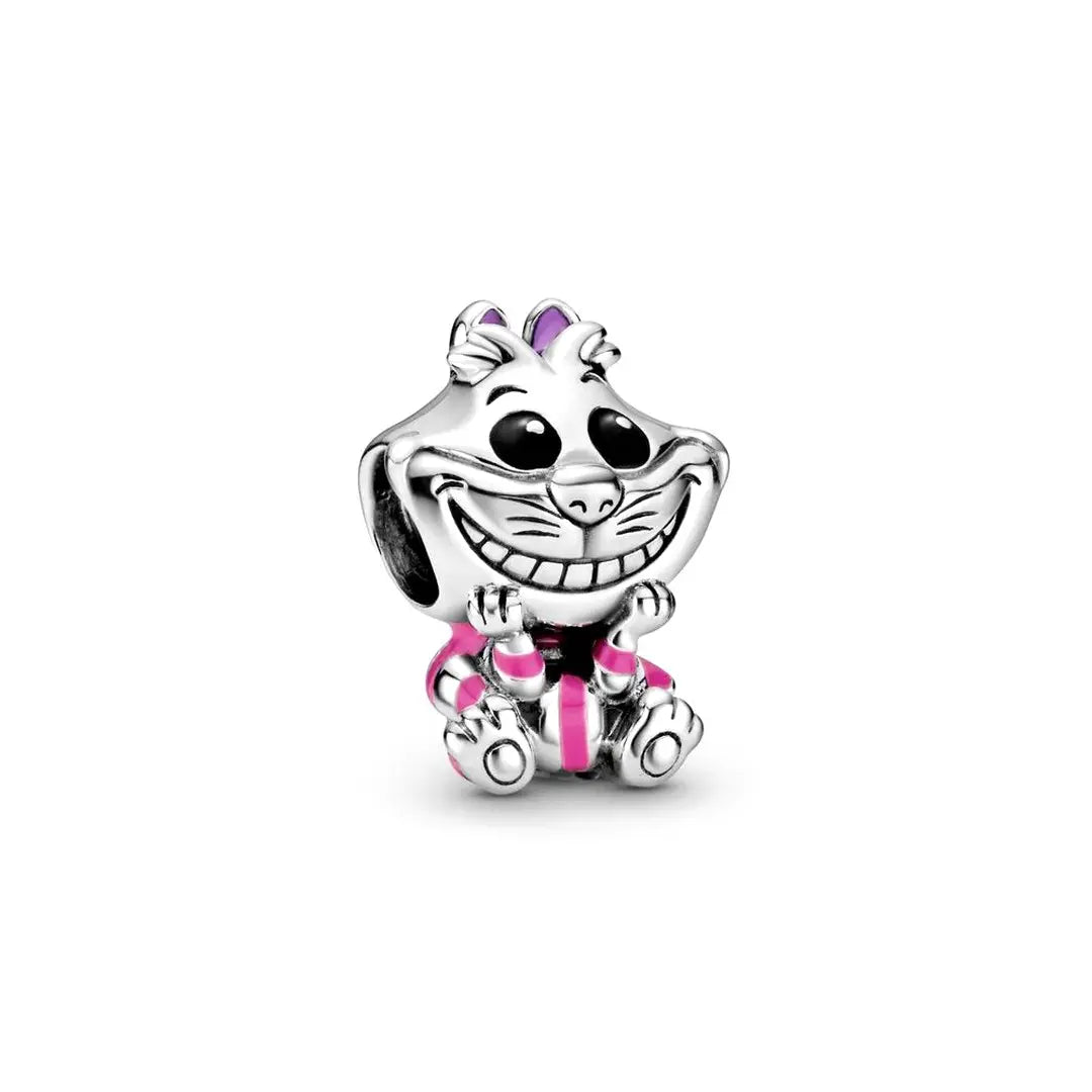 Charm Donna Pandora Disney, Alice nel Paese delle Meraviglie, Stregatto - 798850C01 - Gioielleria De Patto