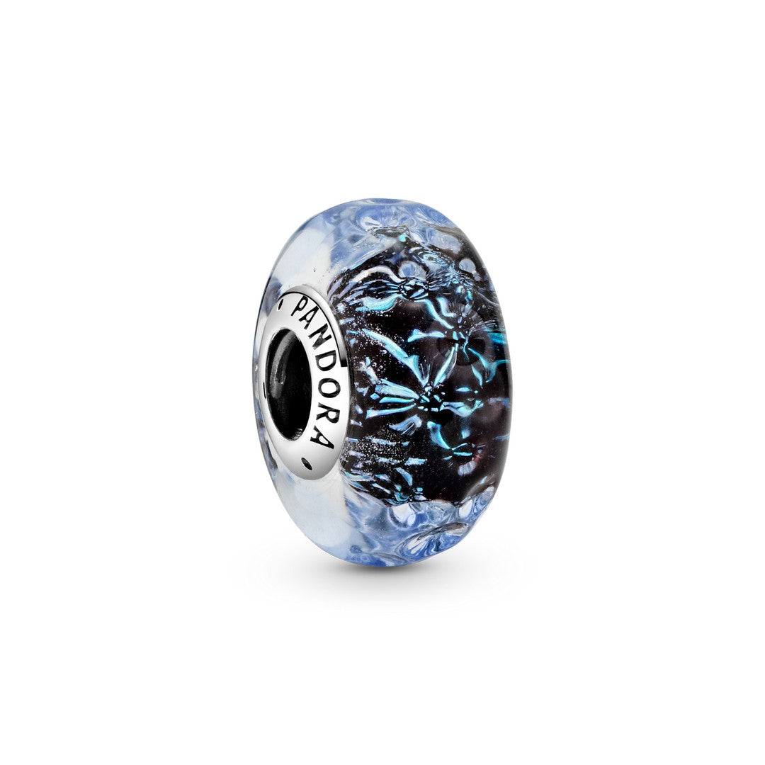 Charm Donna Pandora Vetro di Murano, Oceano Blu - 798938C00 - Gioielleria De Patto