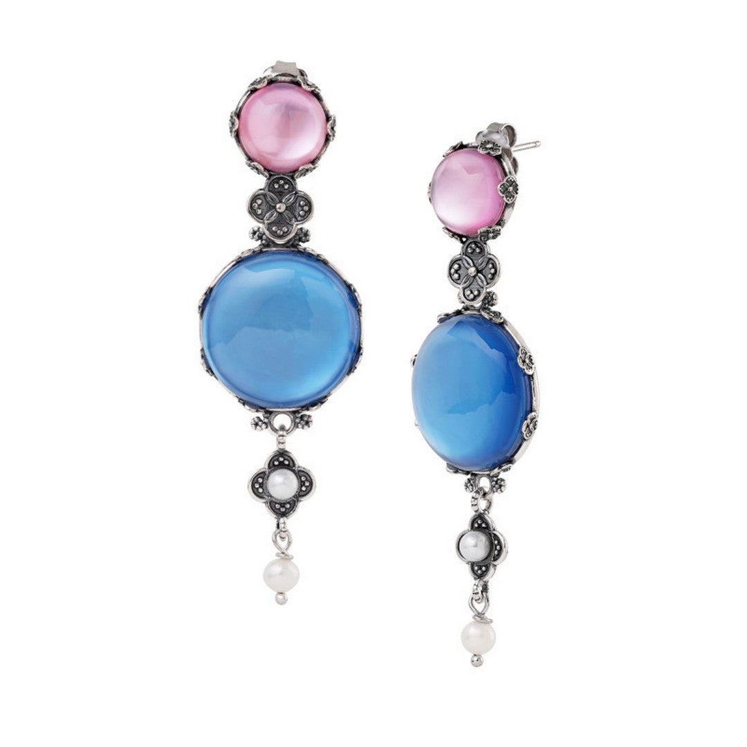 Orecchini Donna Gerardo Sacco ninfea chiusa - 27932rablu