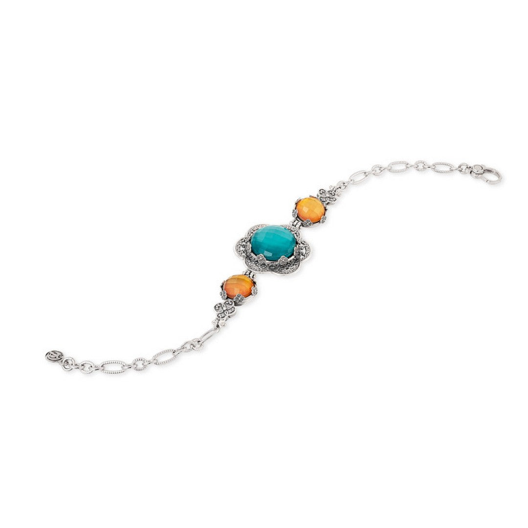 Bracciale Donna Gerardo Sacco ninfea aperta - 27929ambve