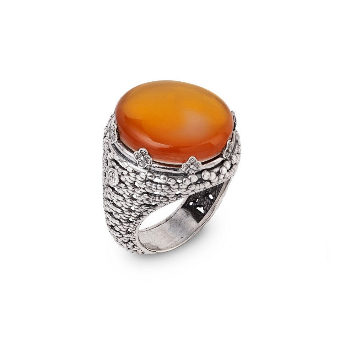 Anello Donna Gerardo Sacco ninfea chiusa
