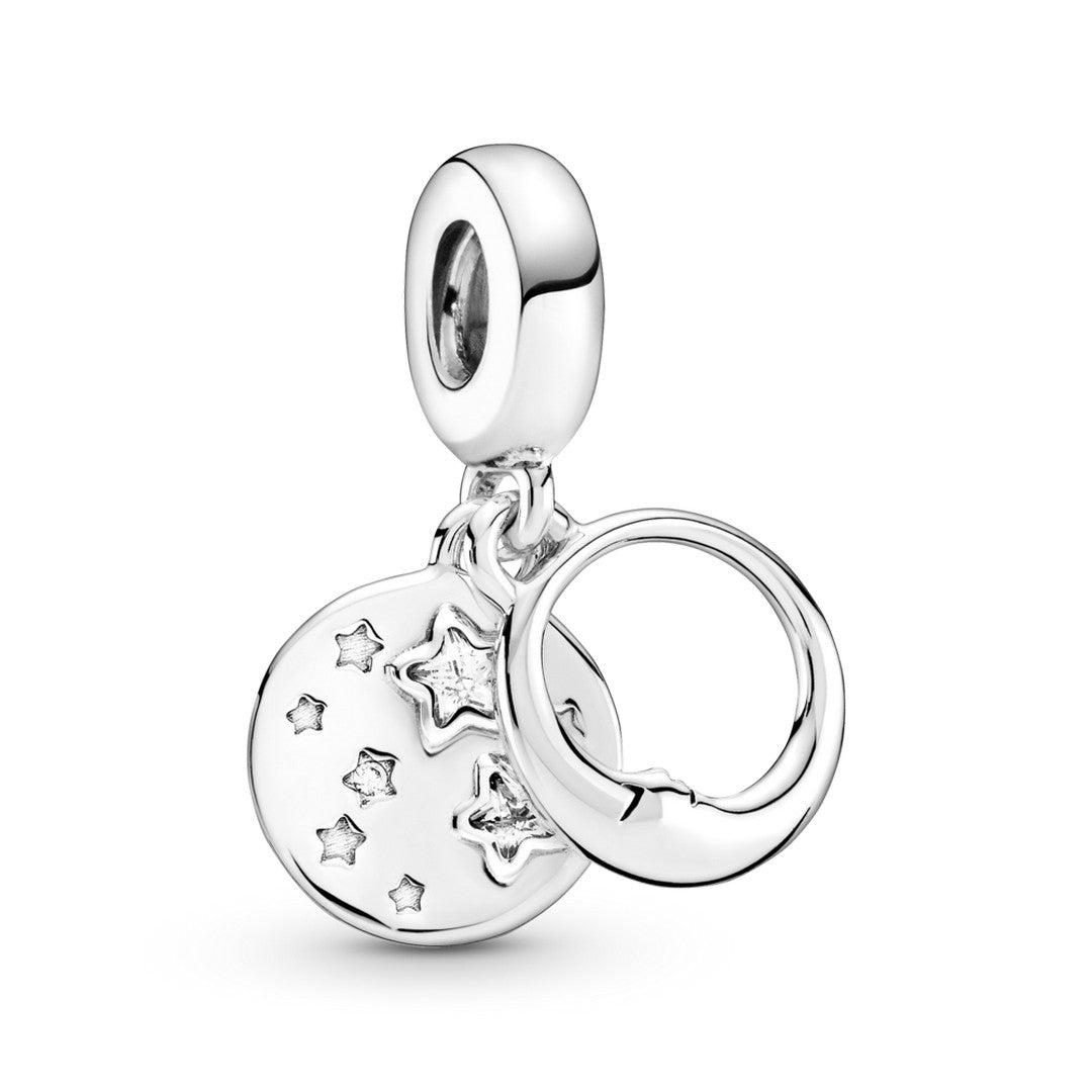 Pendente Donna Pandora Luna e Stelle - 799242C01 - Gioielleria De Patto