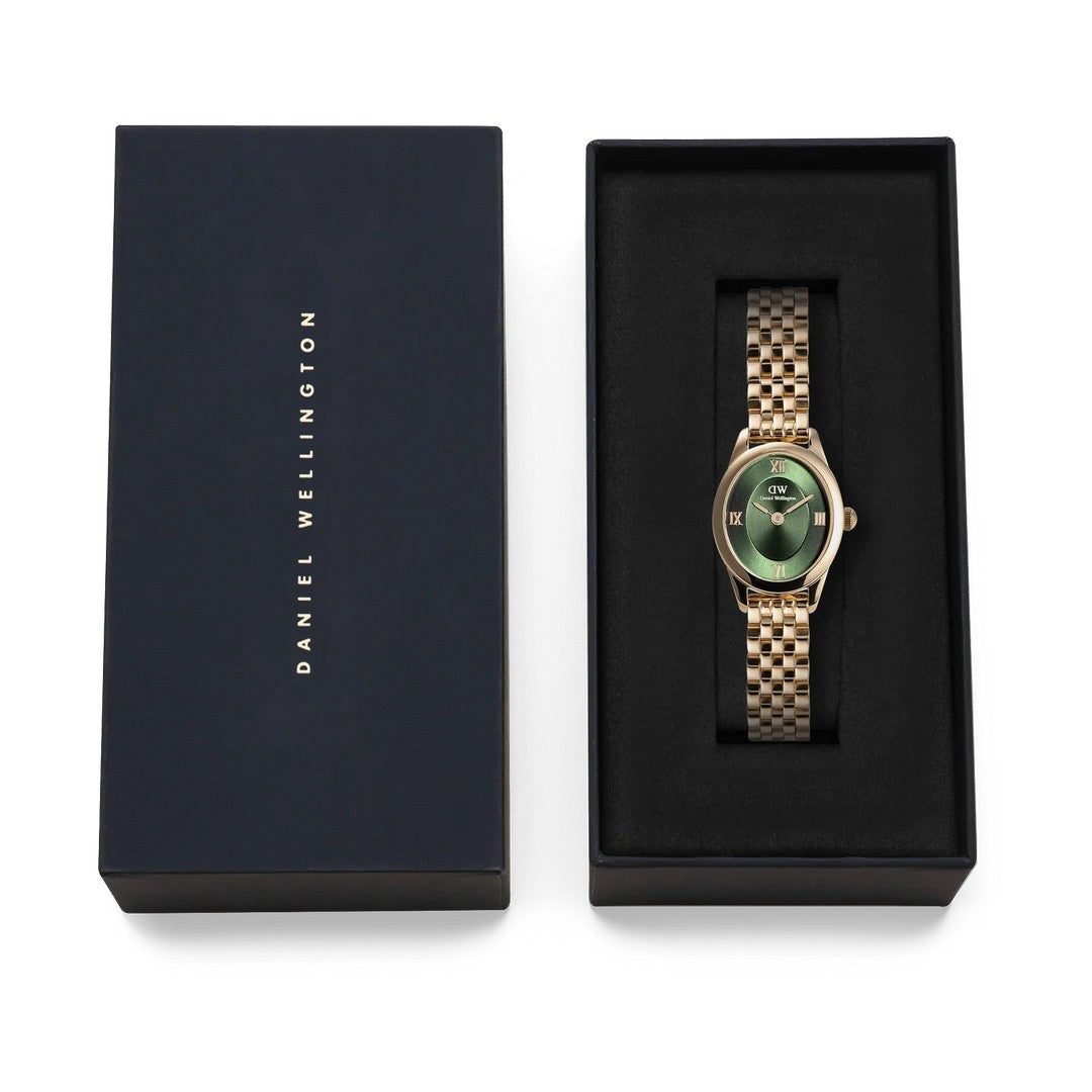 Orologio Donna Daniel Wellington Ophelia Mini Emerald Gold - DW00100804
