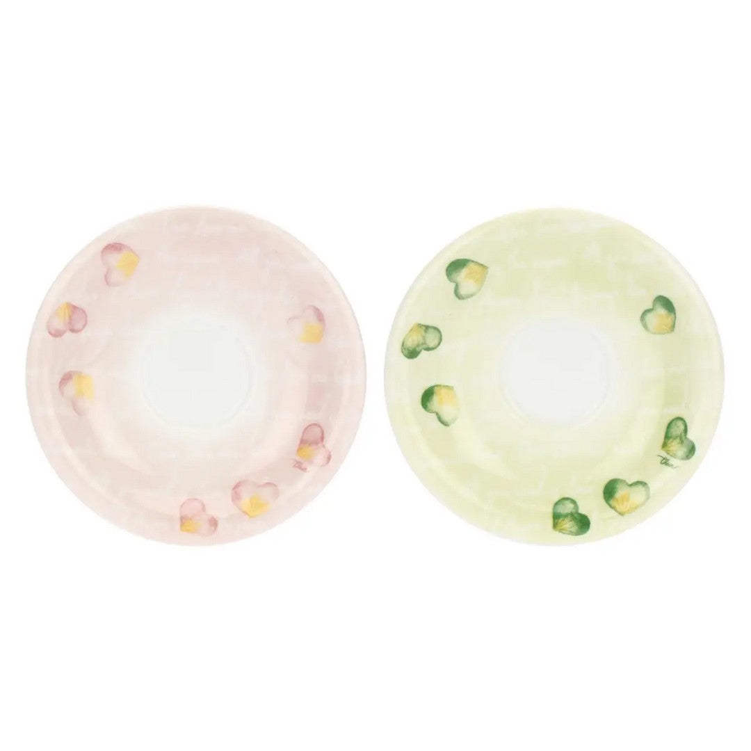 Thun Set 2 tazze espesso Cuori in fiore con zuccheriera - T11041505P00