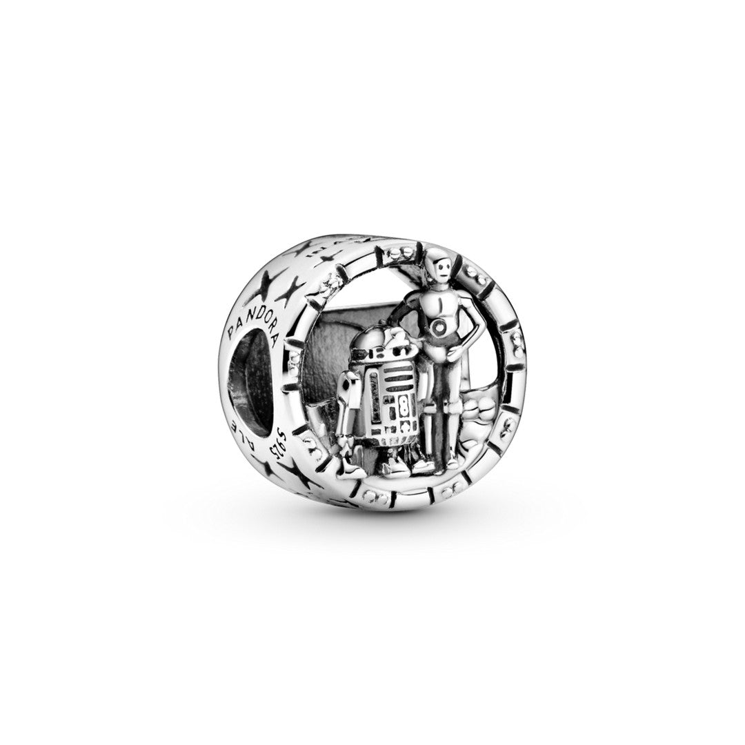 Charm Donna Pandora Star Wars, C-3PO e R2-D2 - 799245C00 - Gioielleria De Patto