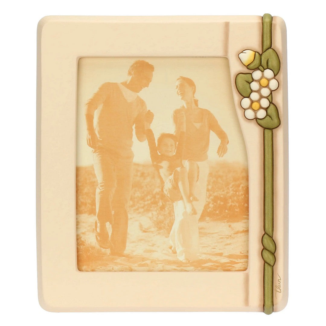 Thun Portafoto in ceramica Country Bloom, maxi - T10523226H90
