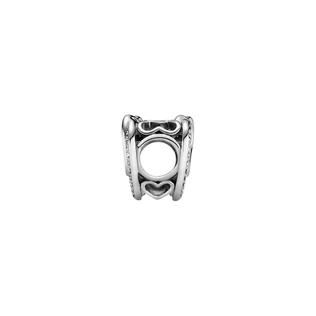 Charm Donna Pandora Cuori Intrecciati con Pietre - 799270C01
