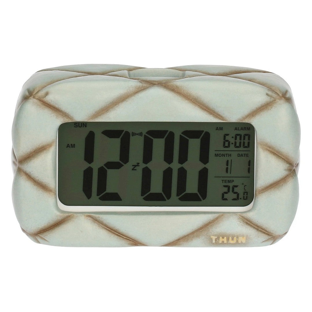 Thun Orologio da tavolo digitale in ceramica Plumé - T10597224H90