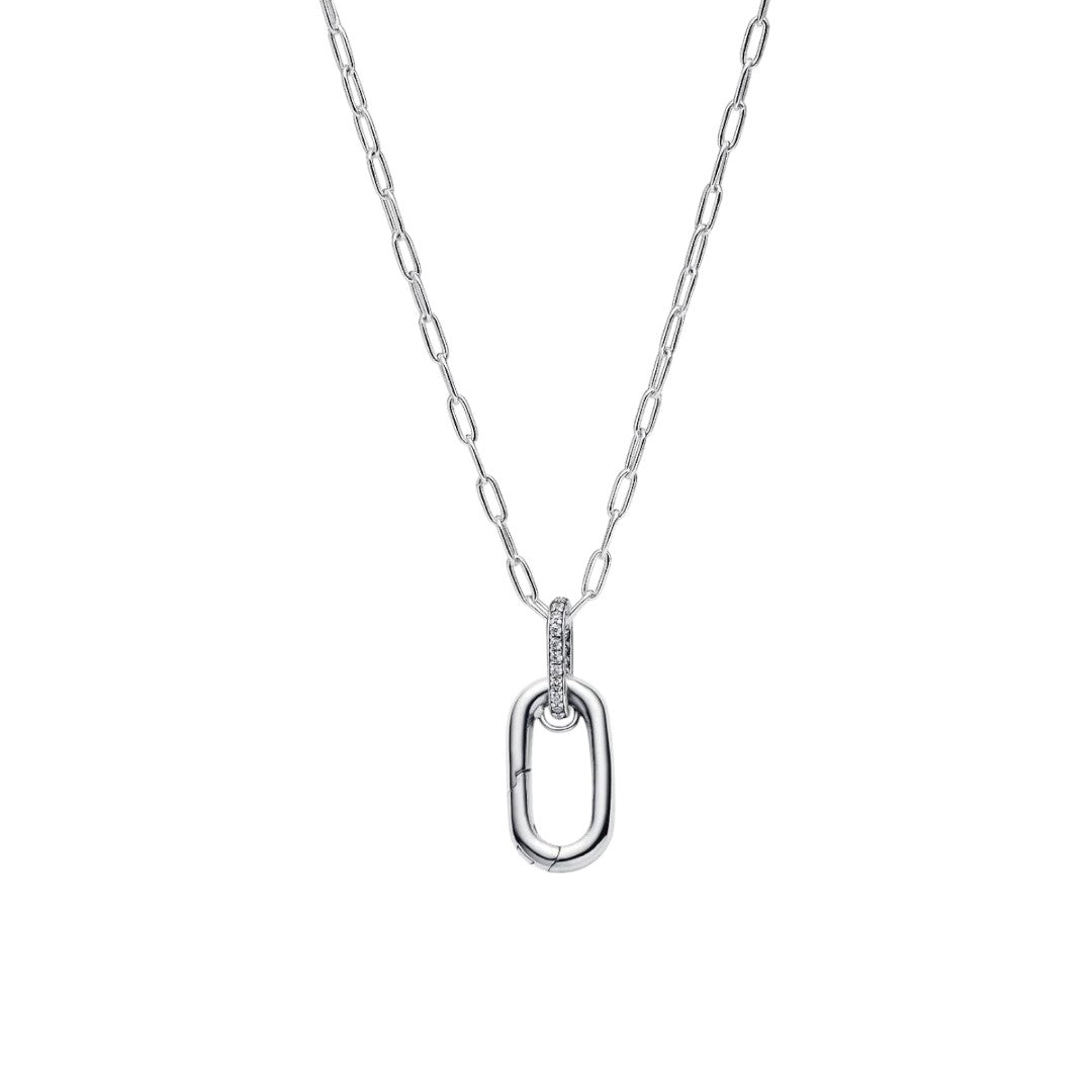 Collane Donna Pandora Collana con Link Pendente Apribile Pandora ME - 394086C01-50