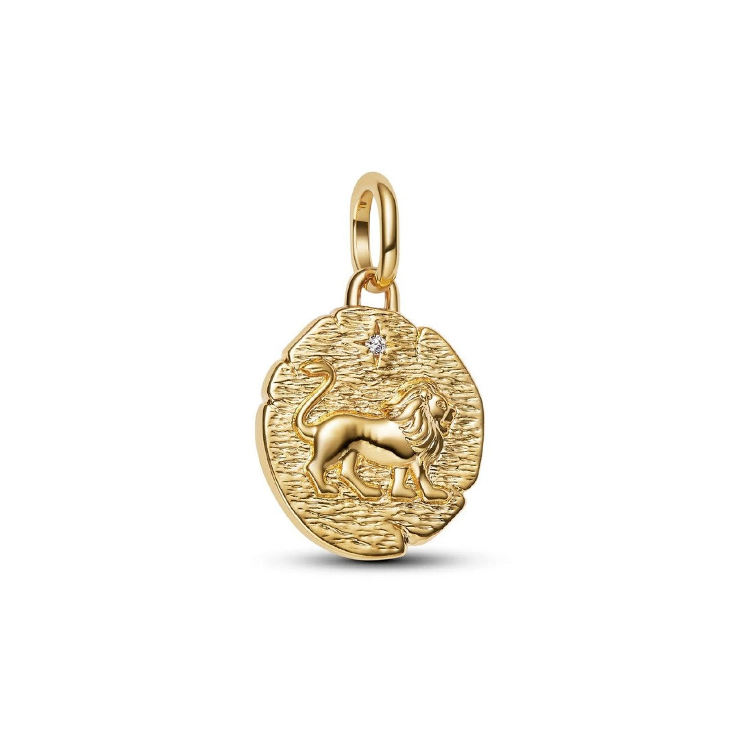 Charm Donna Pandora Medallion Leone "Vita Veritas Virtus" - 763974C01