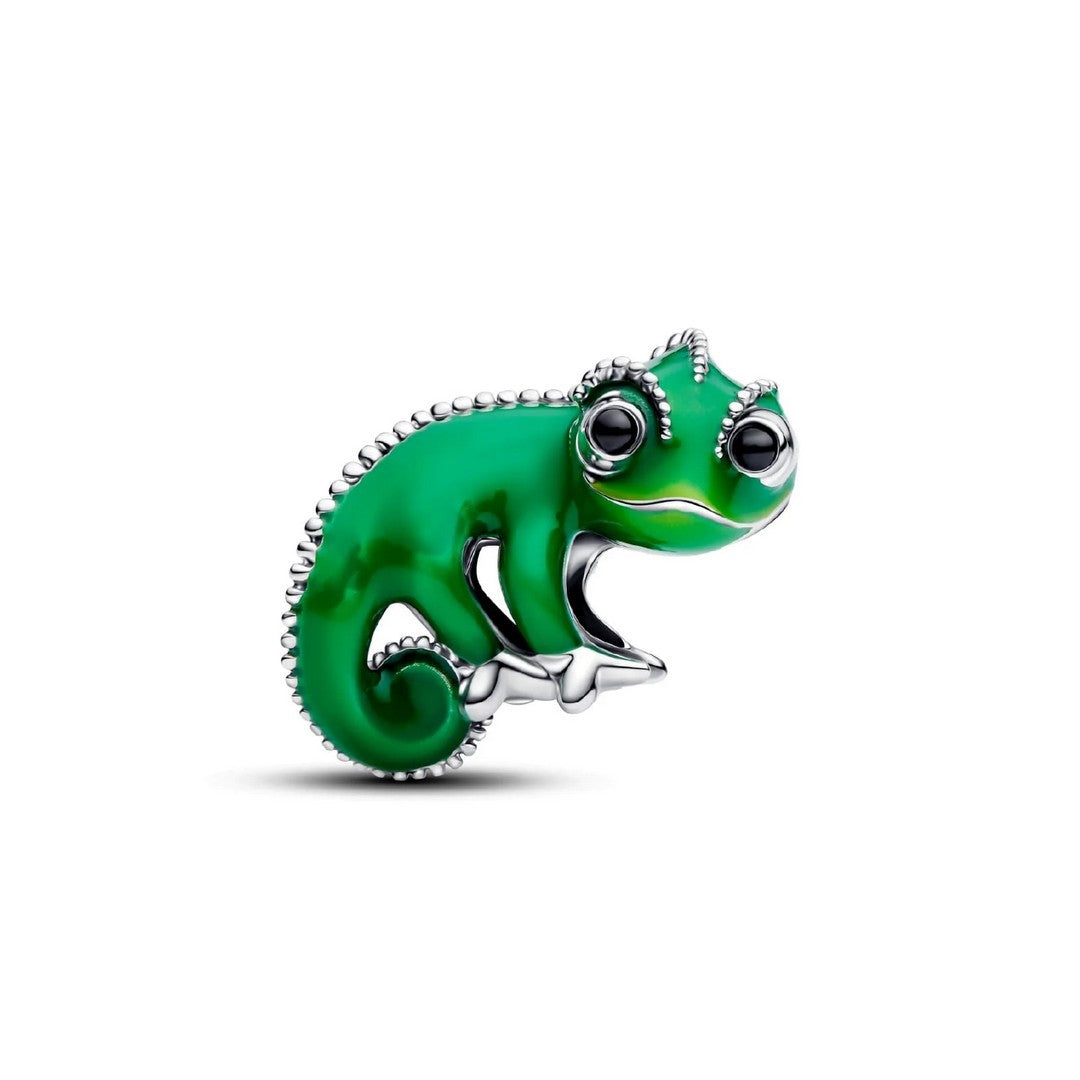 Charm Donna Pandora Disney, Rapunzel, Pascal che cambia colore - 793983C01
