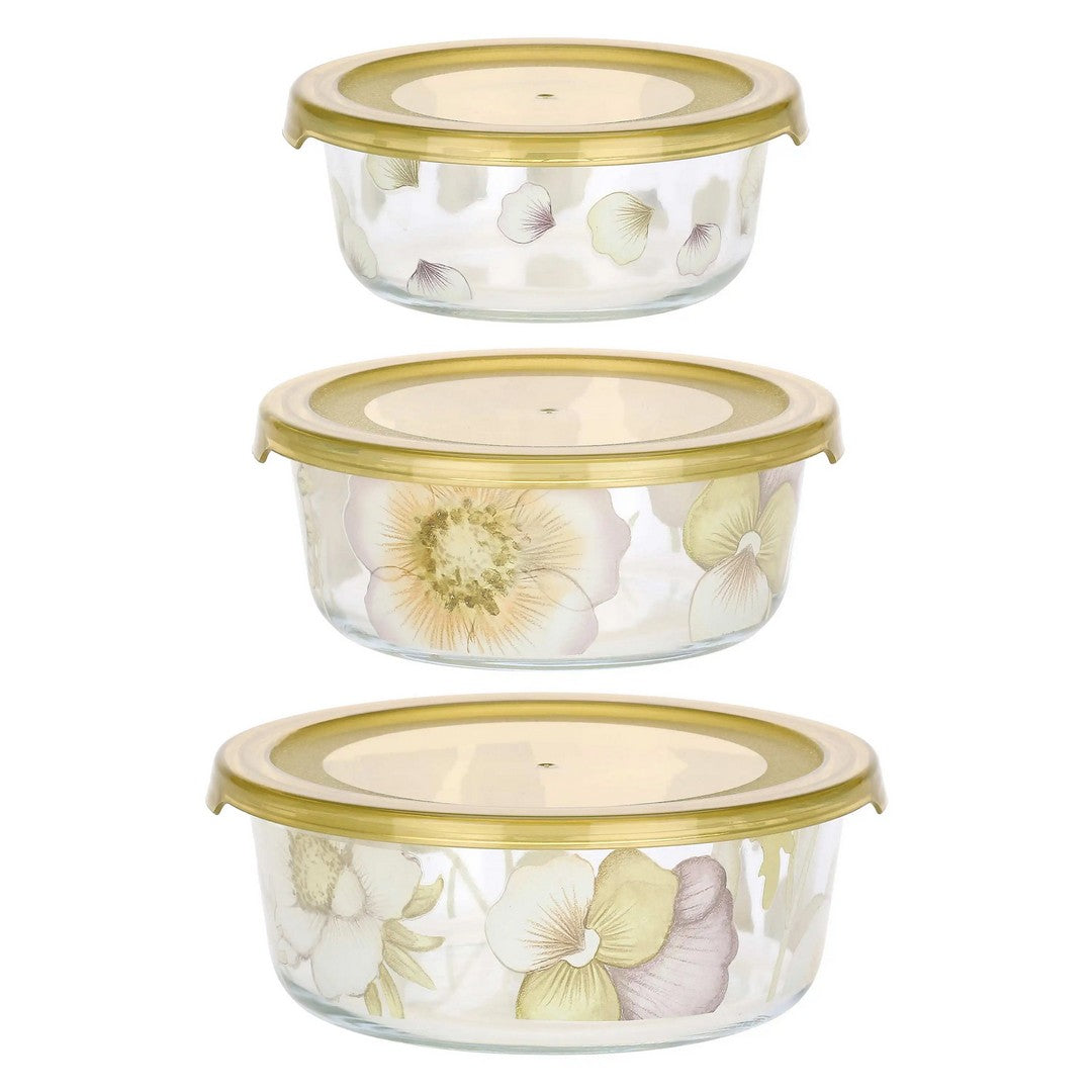 Thun Set 3 contenitori ermetici Bloom - T11045451P00