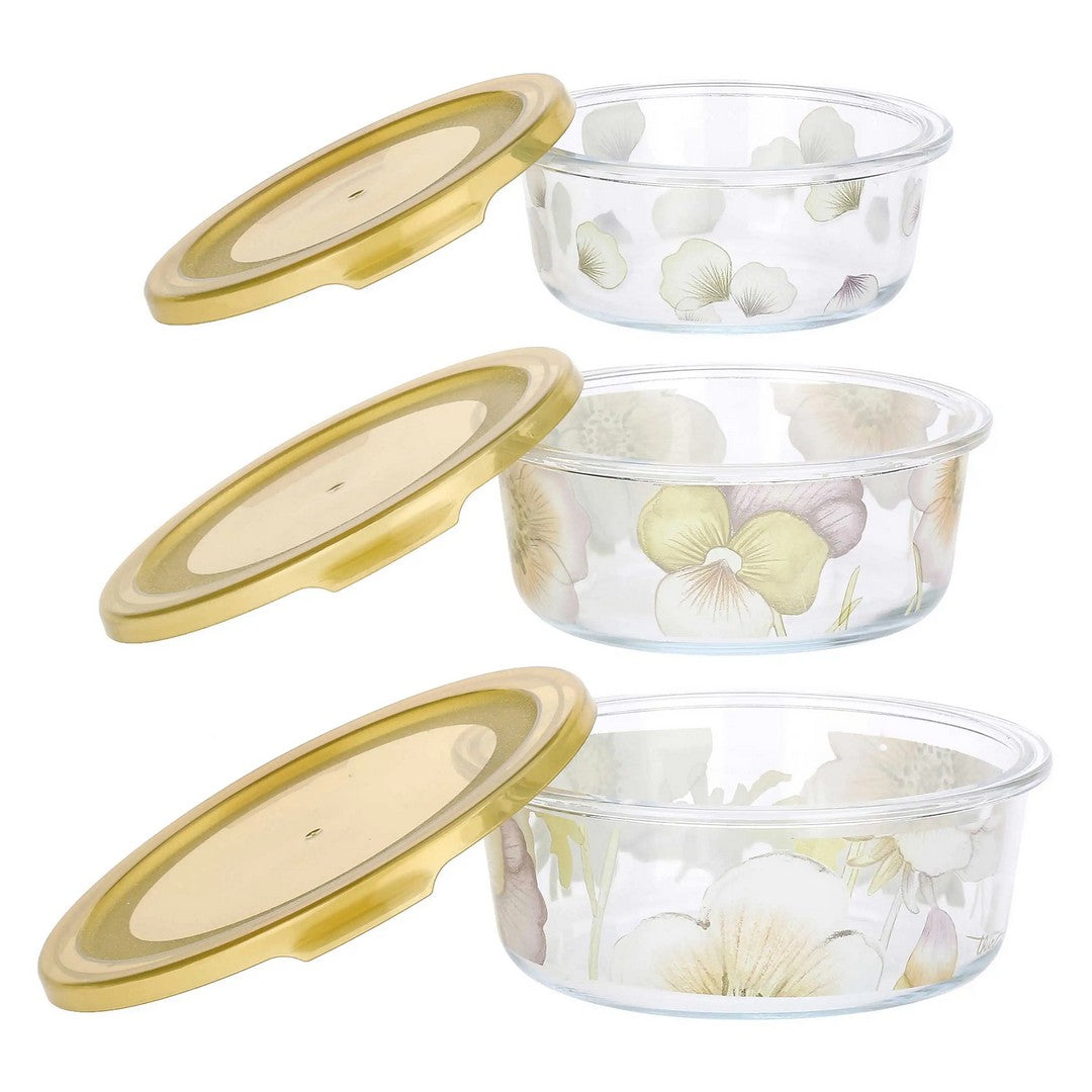 Thun Set 3 contenitori ermetici Bloom - T11045451P00