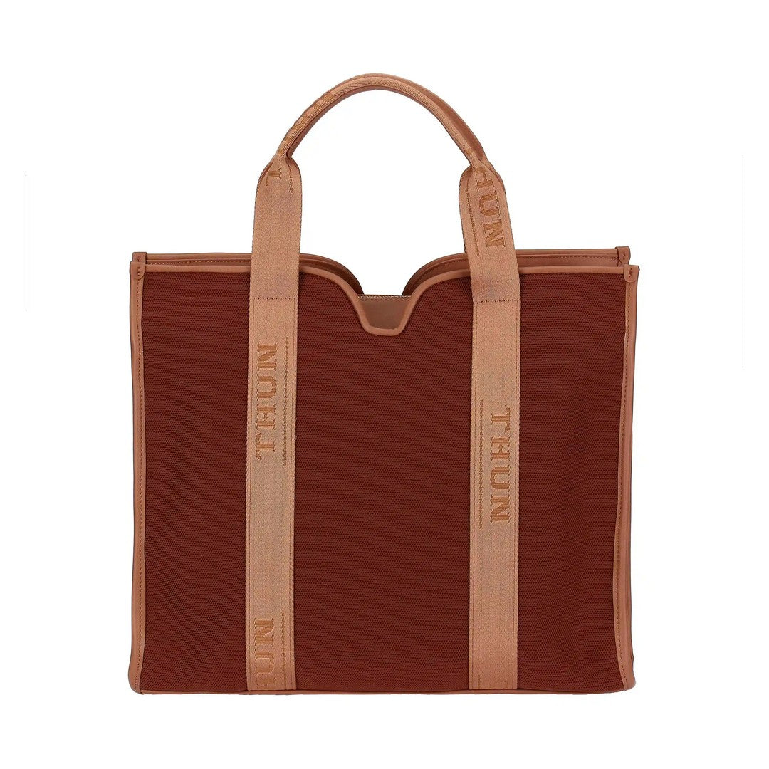 Thun Borsa shopping in ecopelle, piccola - T10263347P00