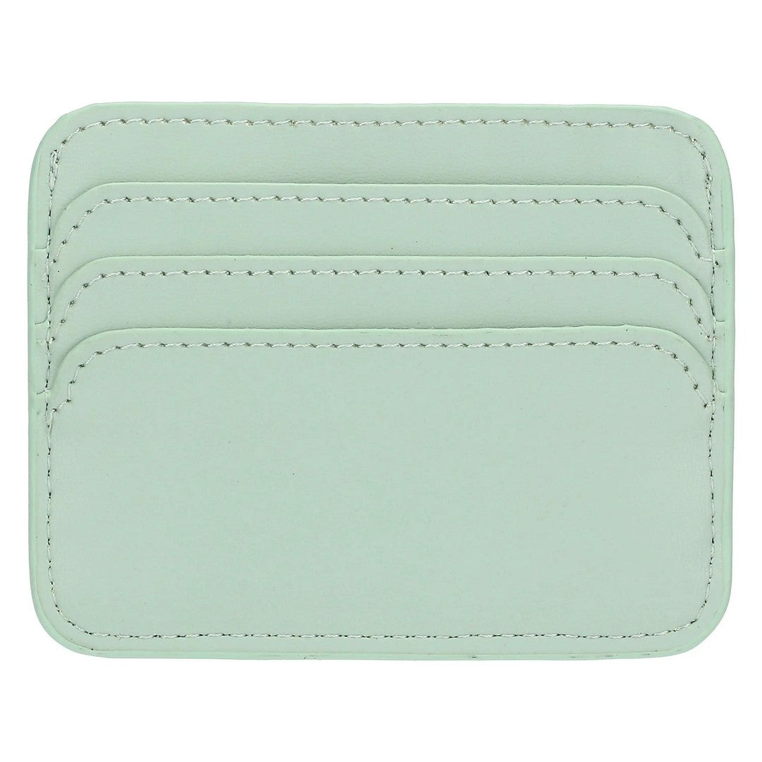 Thun Porta carte in ecopelle piccolo, verde - T10278346P00