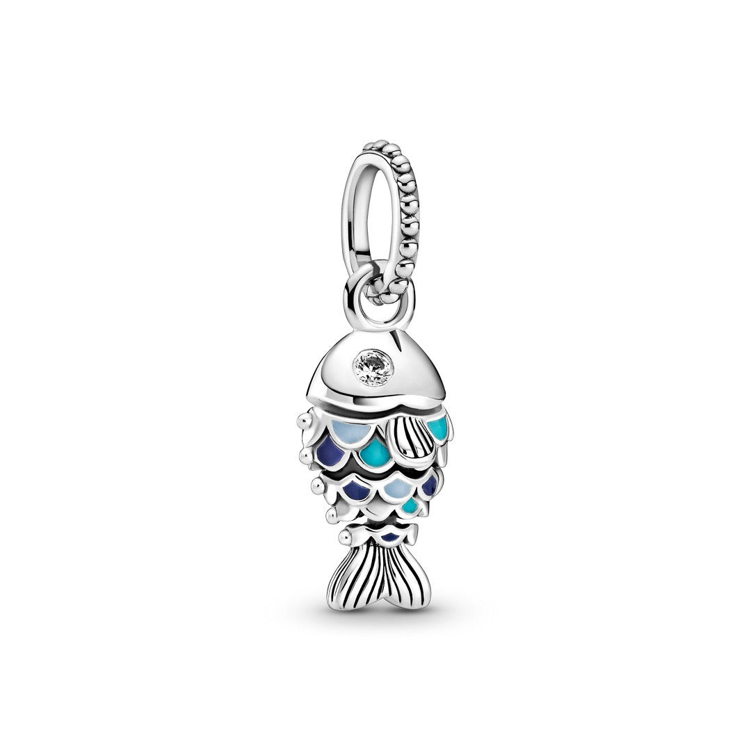 Pendente Donna Pandora Pesce Blu - 799428C01 - Gioielleria De Patto