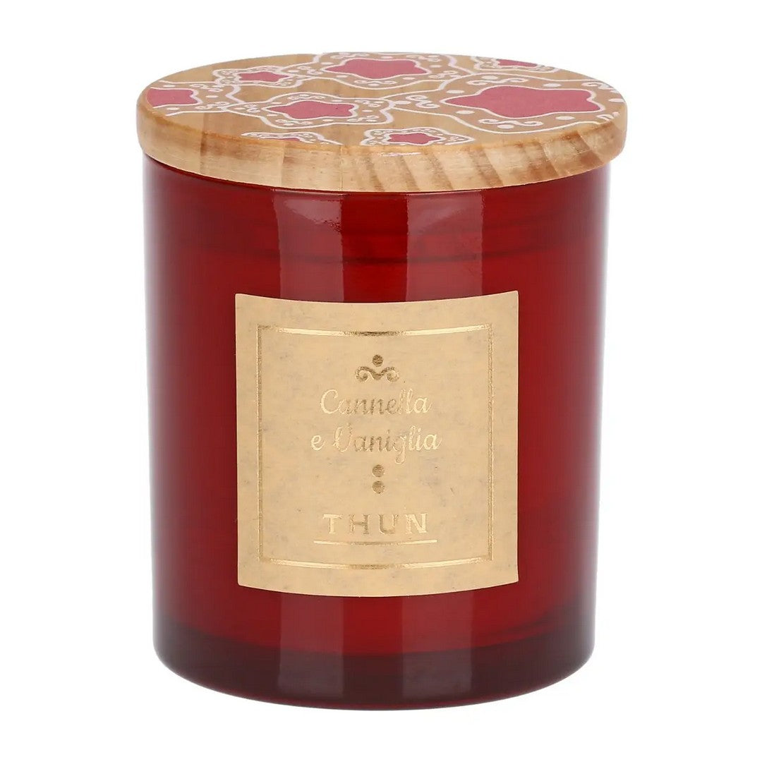 Thun Candela con tappo decorato, rossa - T11065204P00