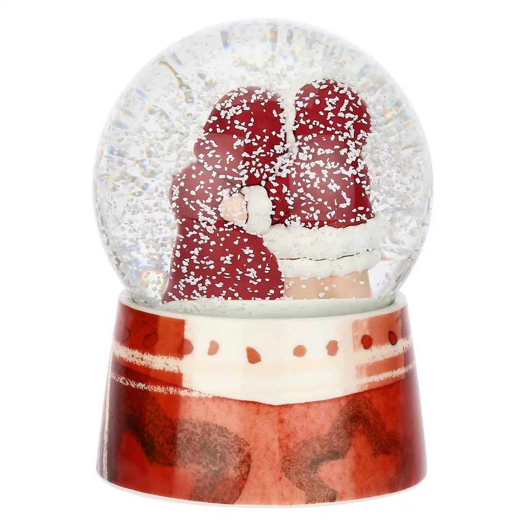 Thun Boule de neige con Babbo e Mamma Natale, grande - T10832566P00