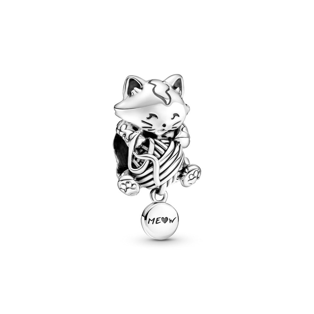 Charm Donna Pandora Gattino e Gomitolo - 799535C00 - Gioielleria De Patto