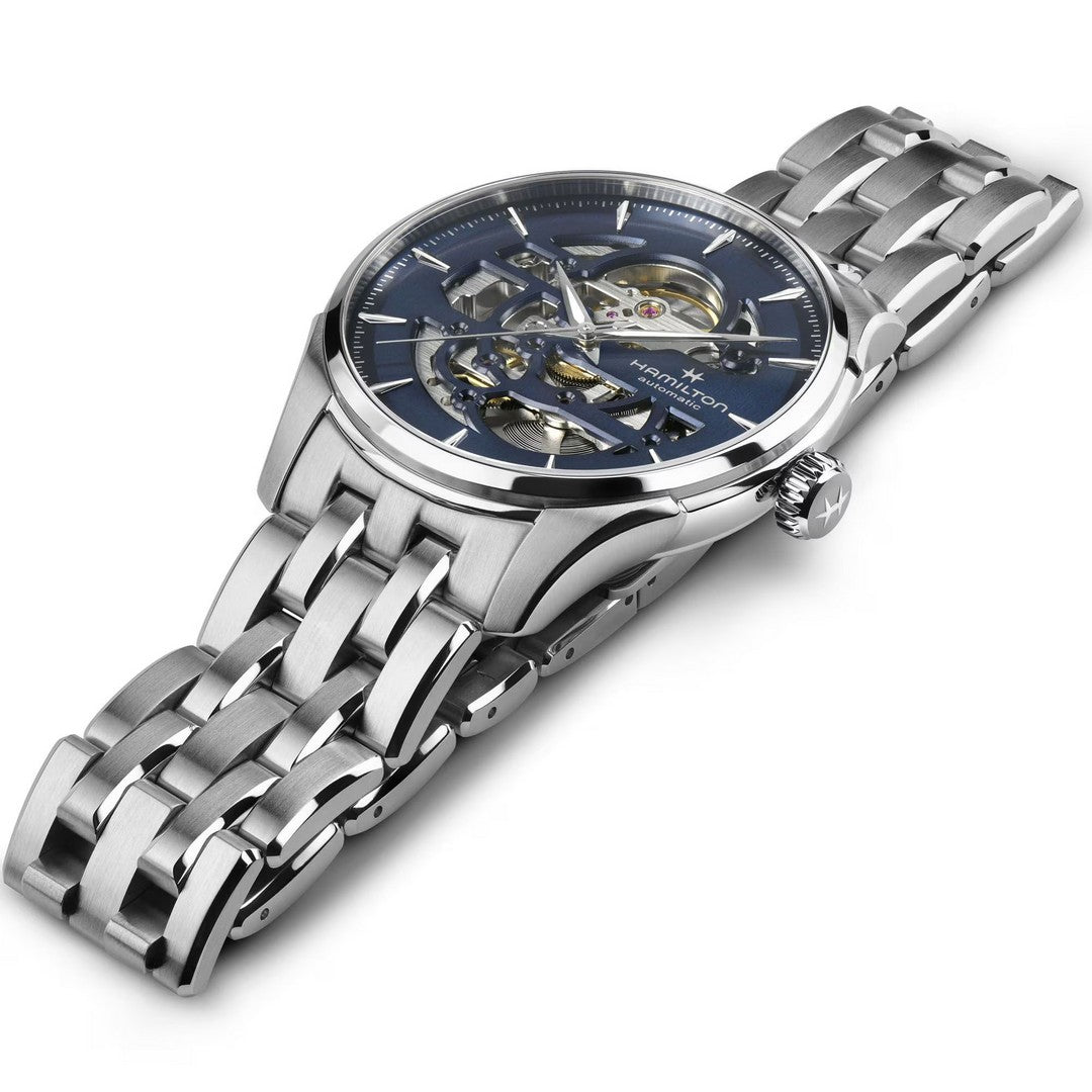 Hamilton Orologio Uomo Jazzmaster Skeleton Auto - H42535141